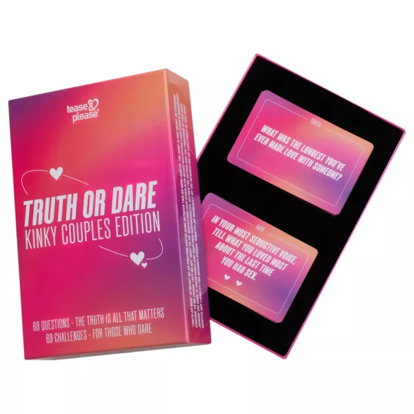 Tease&Please - erotisch spel voor koppels - waarheid of durven - Engels