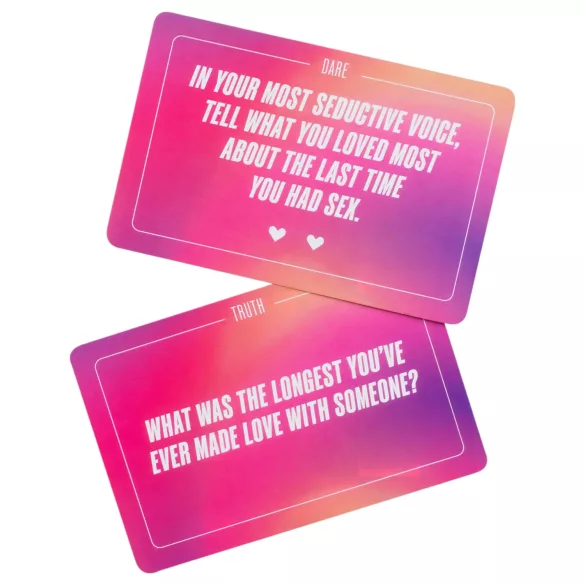 Tease&Please - erotisch spel voor koppels - waarheid of durven - Engels