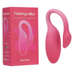 Magic Motion Flamingo Max - slimme vibrerende eitje (roze)