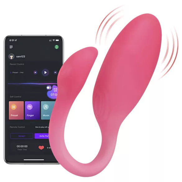 Magic Motion Flamingo Max - App-gestuurde vibratie-ei (roze)
