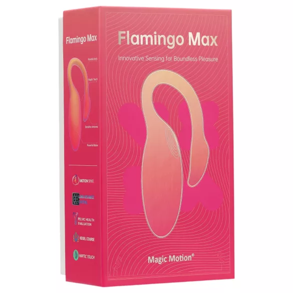 Magic Motion Flamingo Max - vibrerend ei met app - siliconen - oranje