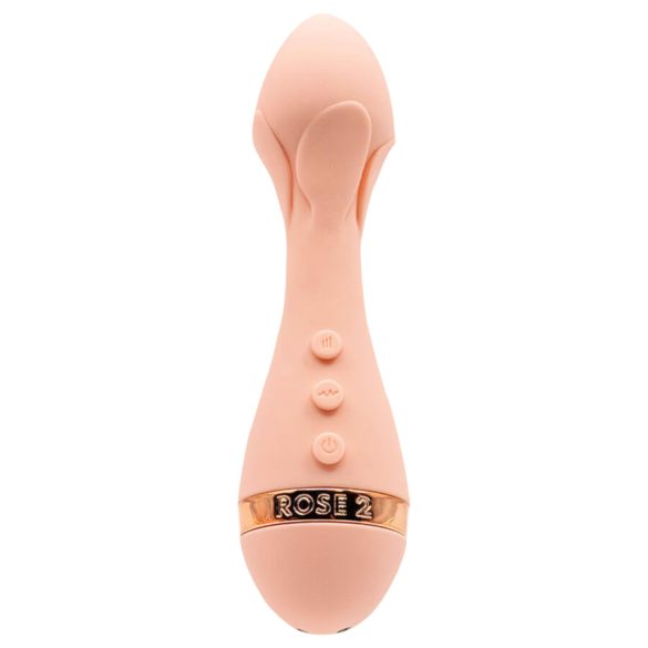 Vush The Rose 2 - oplaadbare, waterdichte massager vibrator (roze)