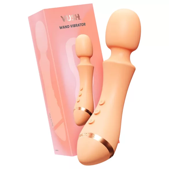 Vush Majesty 2 - oplaadbare vibrator - waterdicht massagestok - oranje
