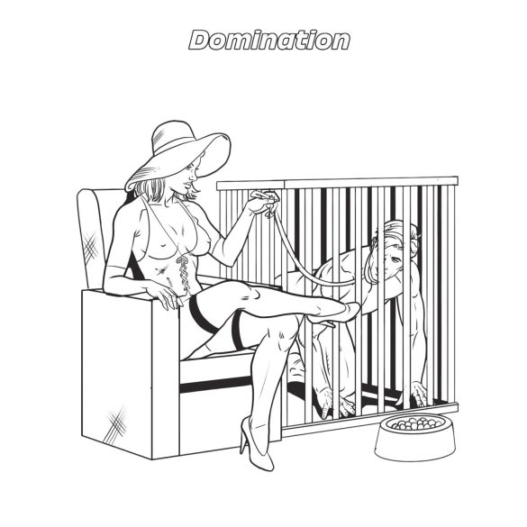 WoodRocket - Volwassen kleurboek vol fetisjenfantasieën