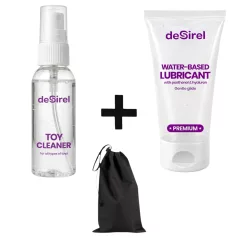 Accessoire set - tas - desinfecterend - glijmiddel