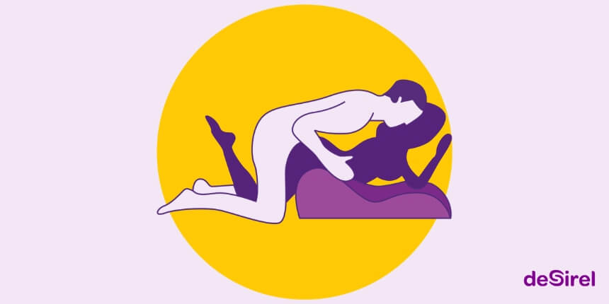 Ideale Hoek positie met het Desirel Magic Sexkussen | Desirel.be Sexshop