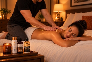 Erotische massage thuis: elke aanraking telt