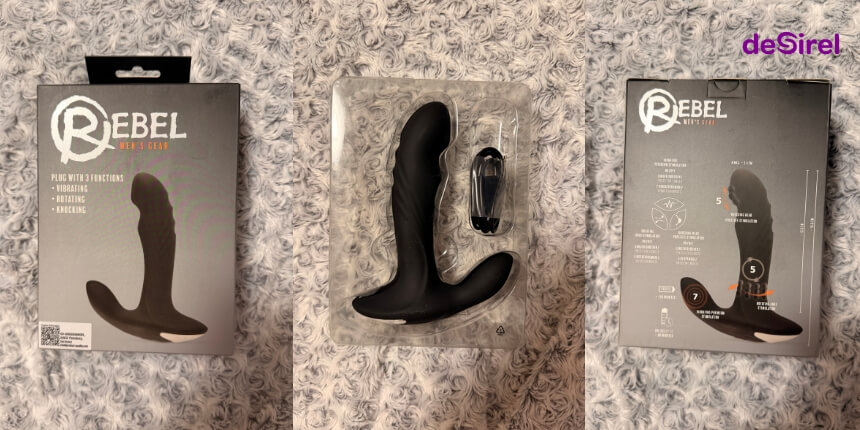 Rebel Roterende Kralen Prostaat Vibrator review | Desirel.be Sexshop